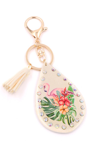 Flamingo Key Chain