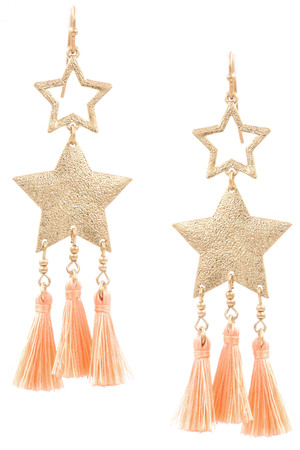 Star Tassel Earrings