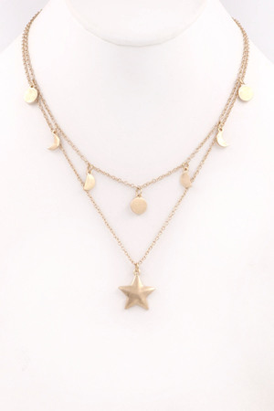 Star/Moon Necklace