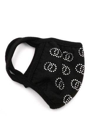 Circle Rhinestone Mask