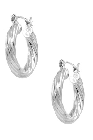 Metal Hoop Earrings