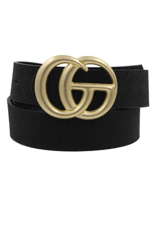 Faux Leather Belt