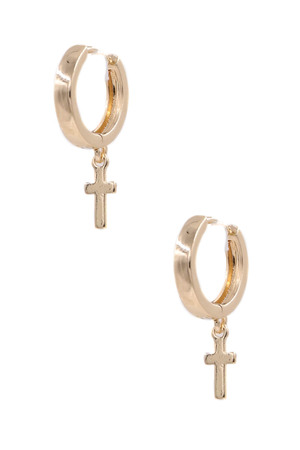 Cross Dangle Earrings