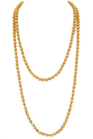 Faceted Bead Necklace
