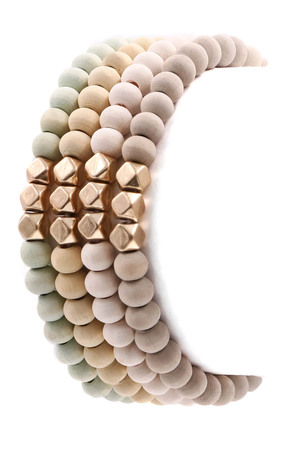 Wood Bead Bracelet Set