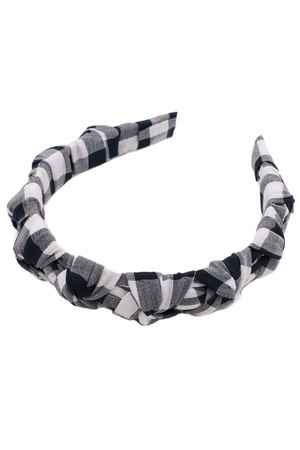 Plaid Headband