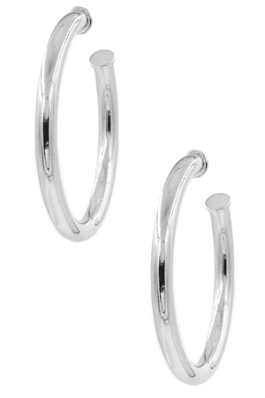 Metal Hoop Earrings