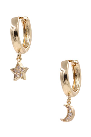 Crescent/Star Earrings