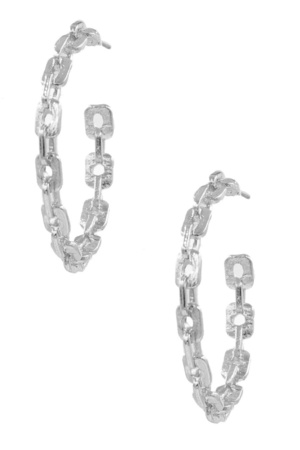 Chain Hoop Earrings