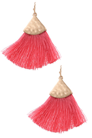 Tassel Fan Earrings