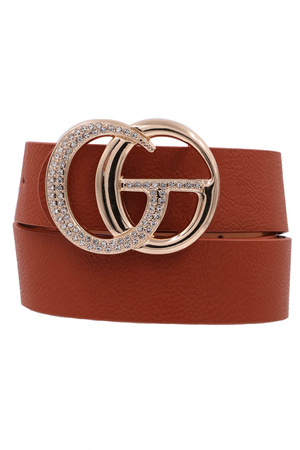 Plus Size Rhinestone Belt
