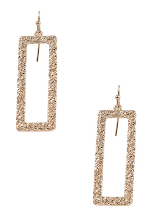 Rectangle Drop Earrings