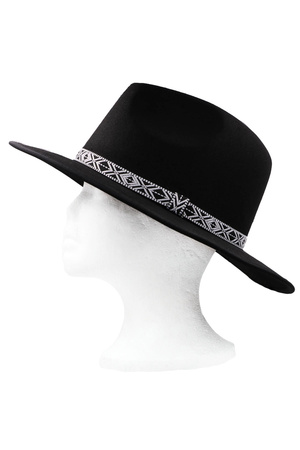 Diamond Strap Panama Hat