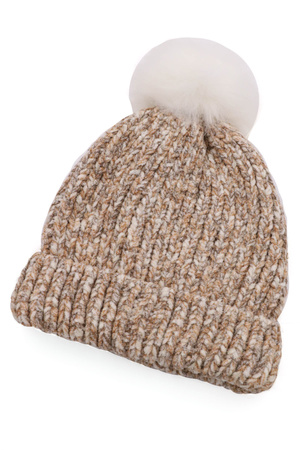 Pom Pom Knit Beanie