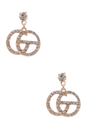 Rhinestone CG Earrings