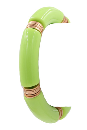 Acrylic Metal Bracelet