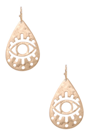 Eye Teardrop Earrings