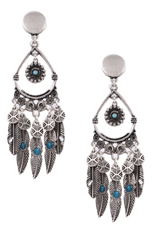 Western Feather Earrings