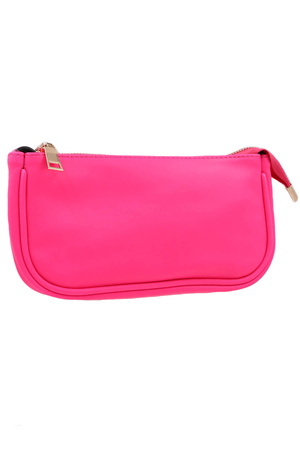 Faux Leather Clutch Bag