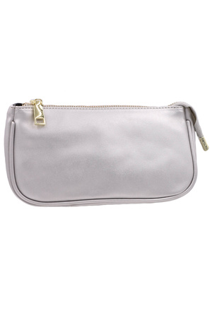Faux Leather Clutch Bag