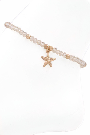 Seashell Charm Anklet