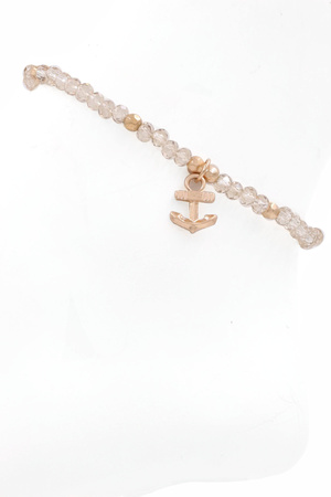 Anchor Charm Anklet
