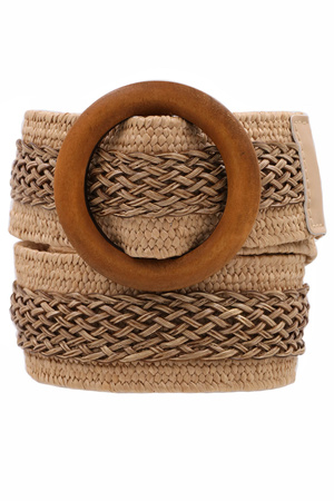 Braided Straw Belt