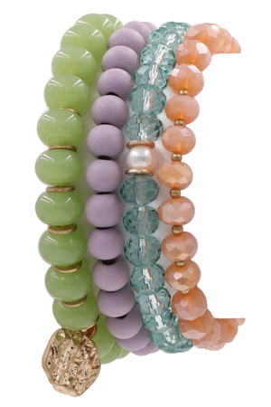 Assorted Bead Bracelet Set