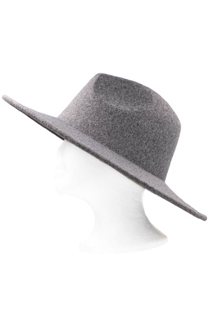Bandless Faux Wool Hat