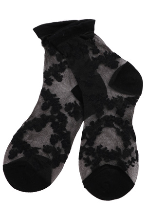 See-Through Fleur Socks