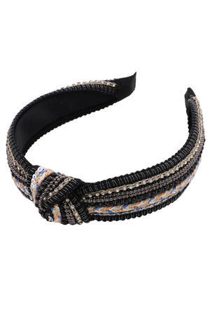 Sequin Rattan Headband