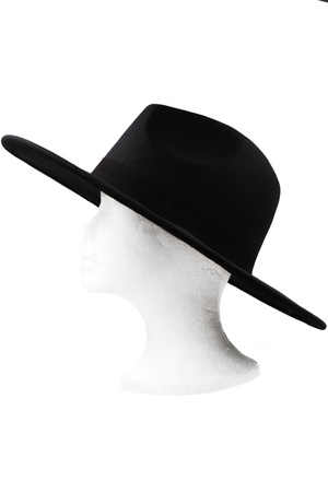 Faux Wool Fedora Hat