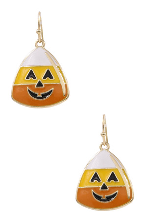 Halloween Candy Corn Earrings