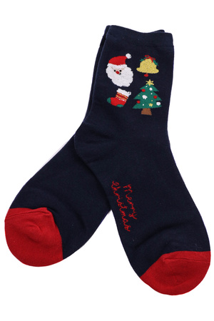 Santa Claus Christmas Sox