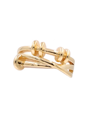 Gold Dipped Knot Ring