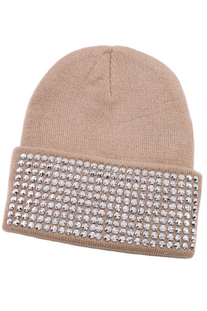 Rhinestone Beanie