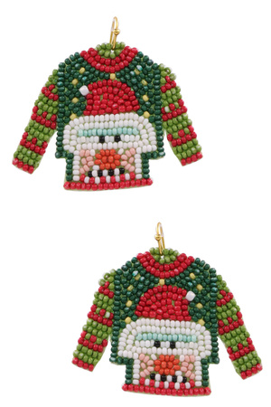 Christmas Sweater Earrings