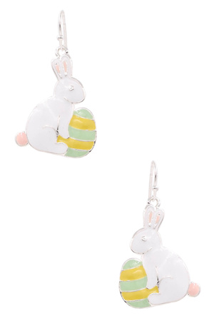 Easter Bunny Holiday Earrings