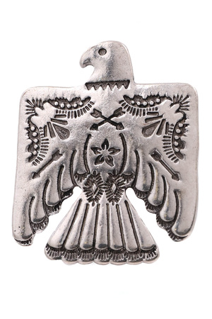 Engraved Arrow Eagle Ring