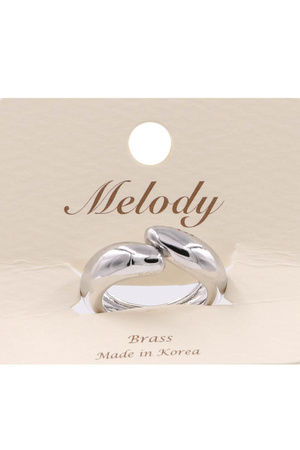 Brass Offset Wrap Ring