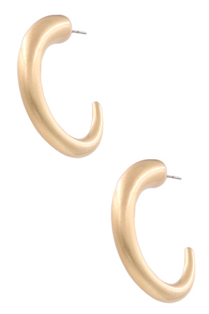 Acrylic Crescent Earrings