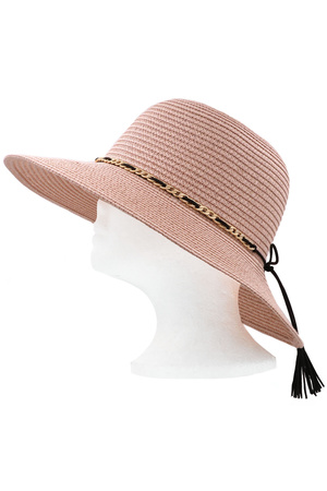 Chain Tassel Colche Hat