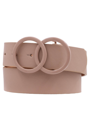 Painted Buckle Ring Belt