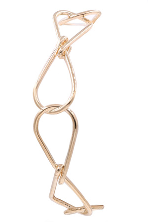 Brass Bow Tie Chain Link Bracelet
