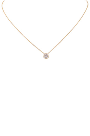 Cubic Pendant Dainty Necklace