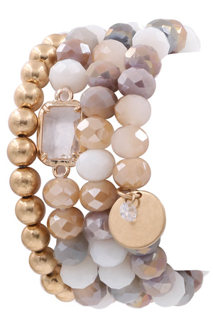 Assorted Bead Bracelet Set