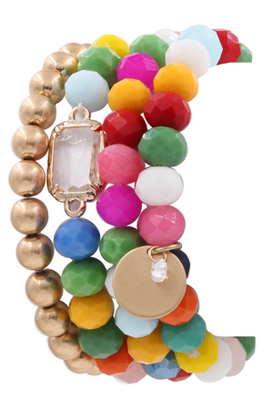 Assorted Bead Bracelet Set