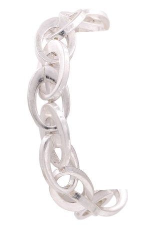 Metal Link Stretch Bracelet