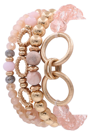 Assorted Bead Bracelet Set