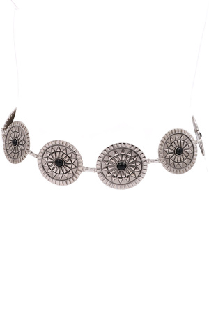 Metal Shield Disc Link Belt